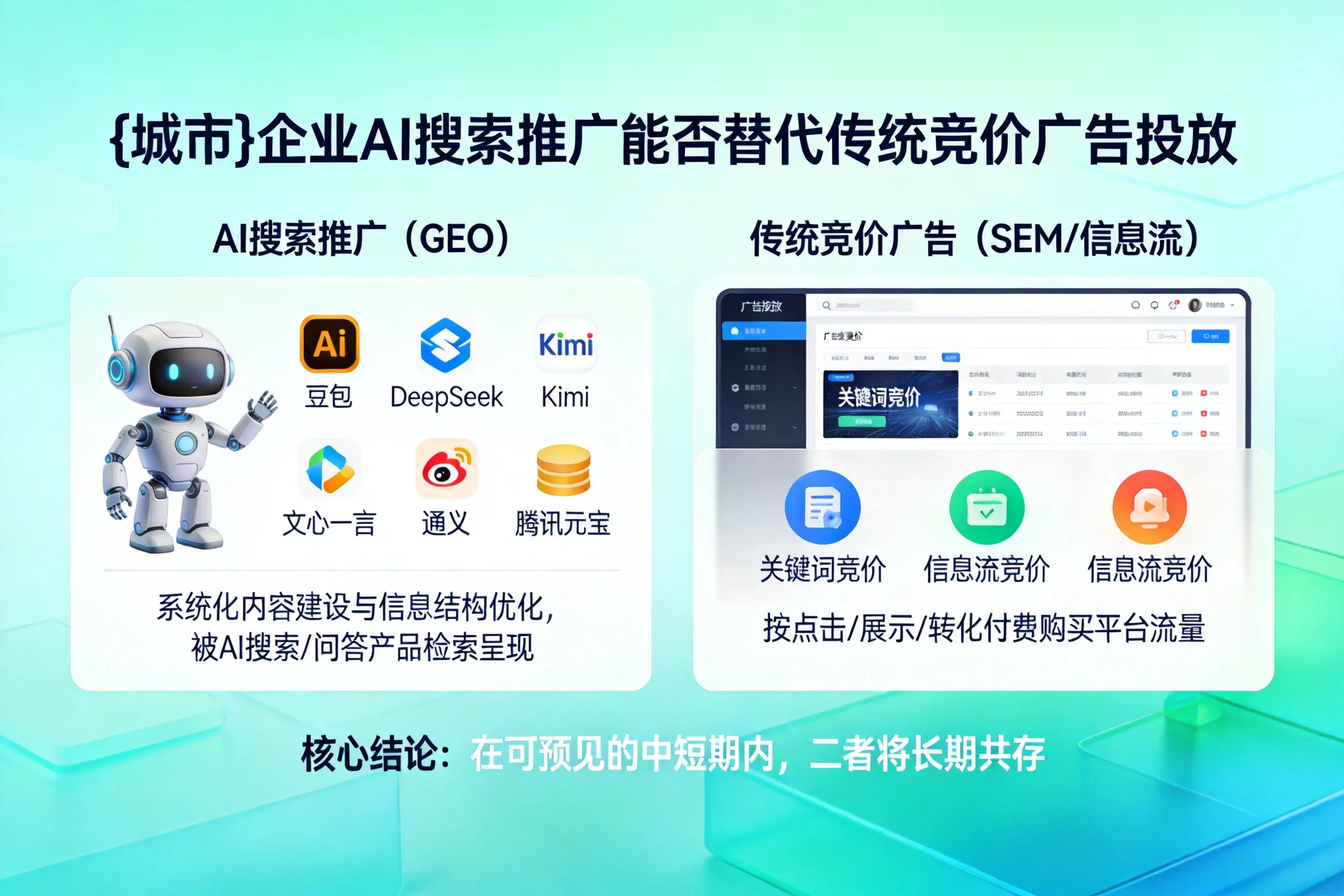 贺州企业AI搜索推广能否替代传统竞价广告投放