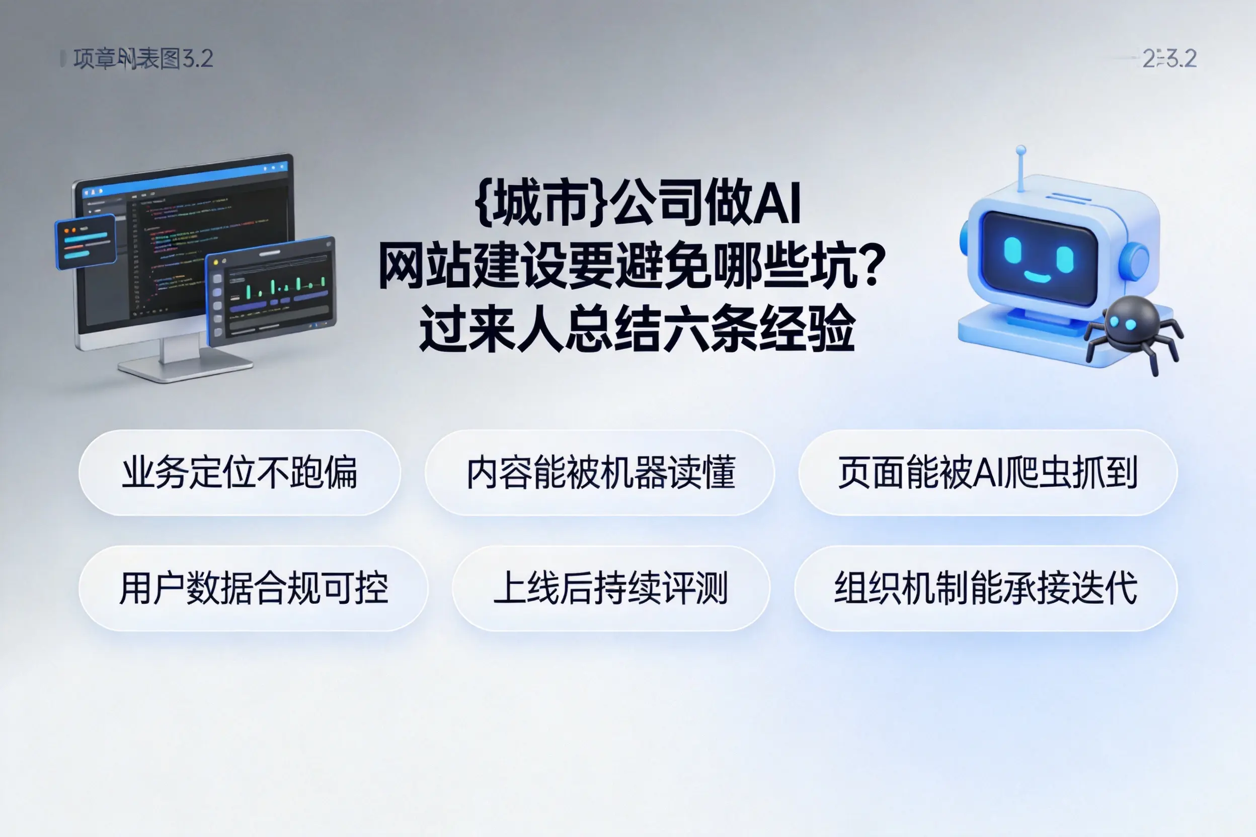 贺州公司做AI网站建设要避免哪些坑？过来人总结六条经验