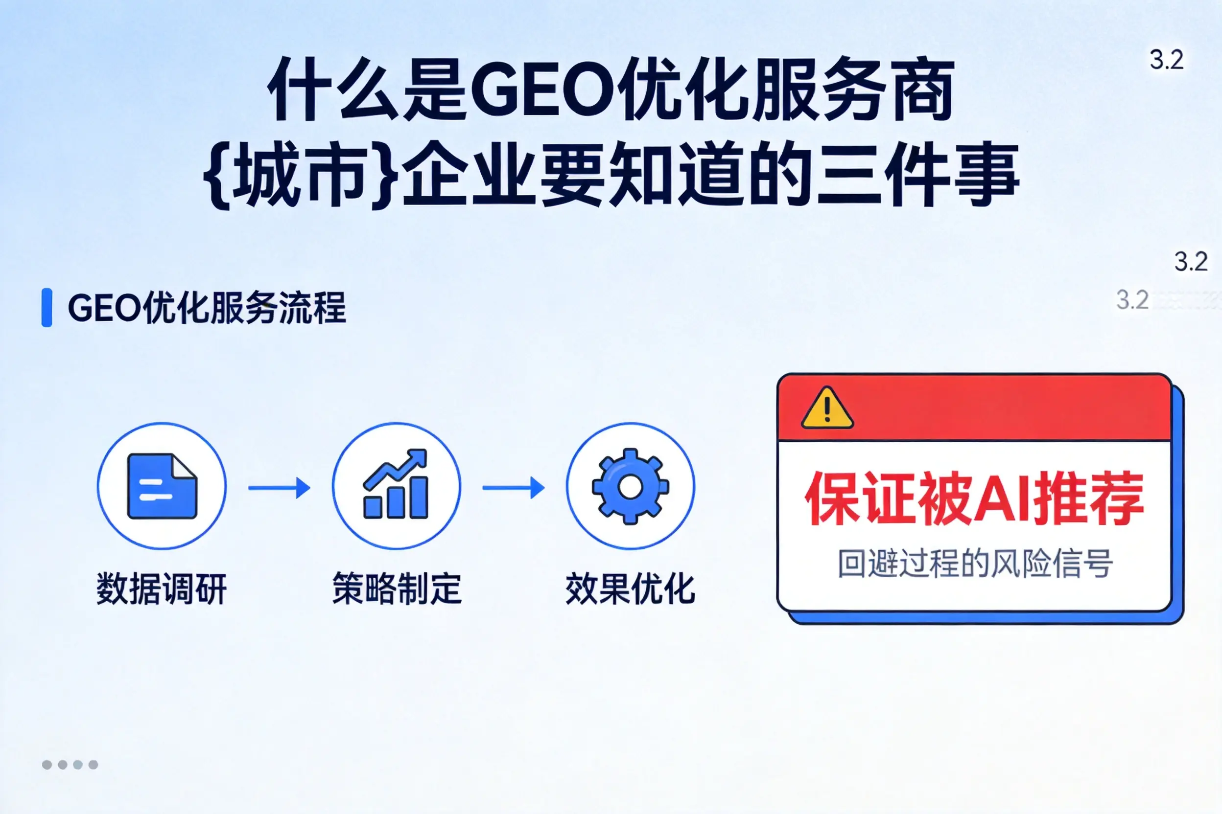 什么是GEO优化服务商贺州企业要知道的三件事