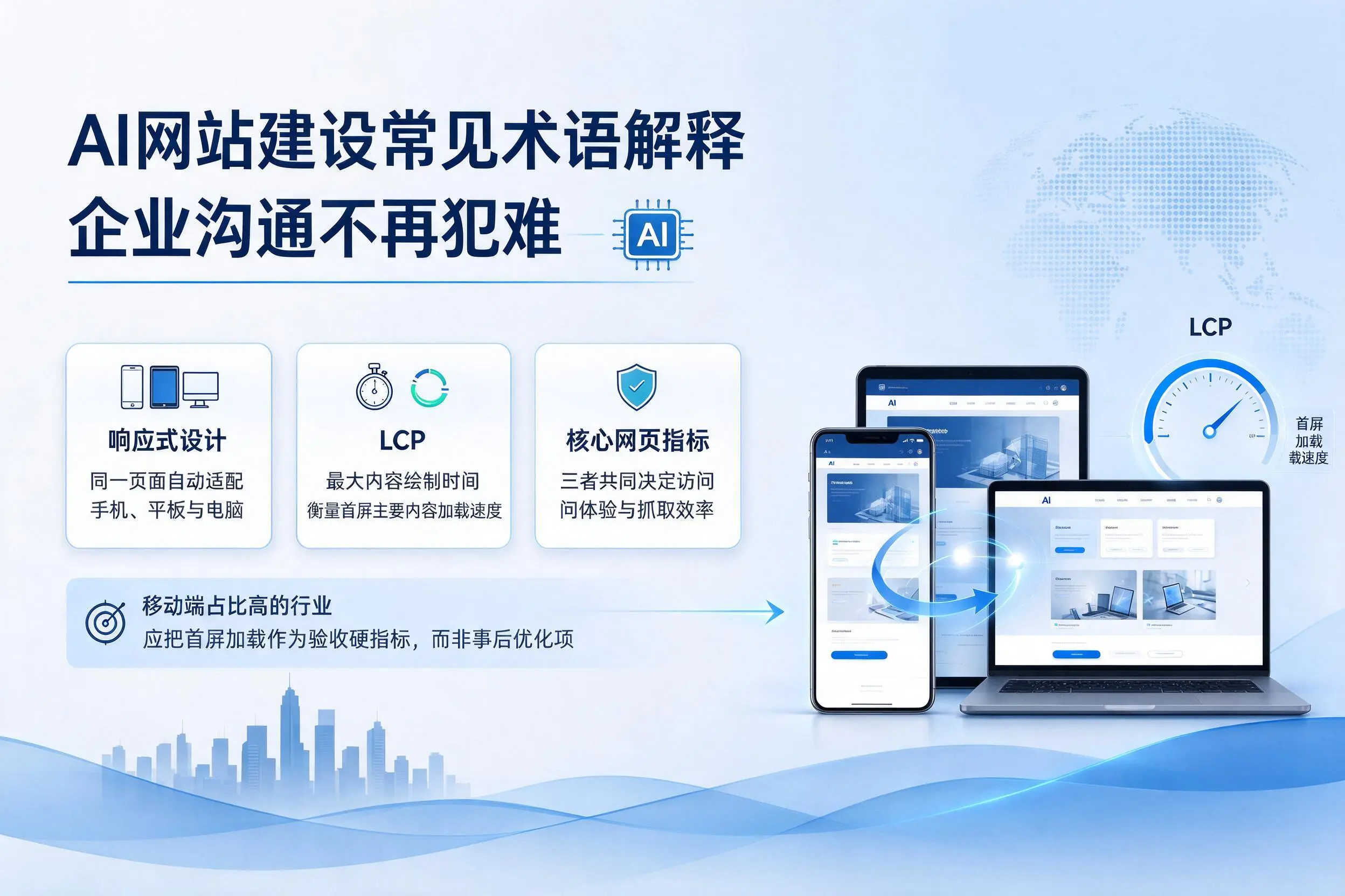 AI网站建设常见术语解释，贺州企业沟通不再犯难