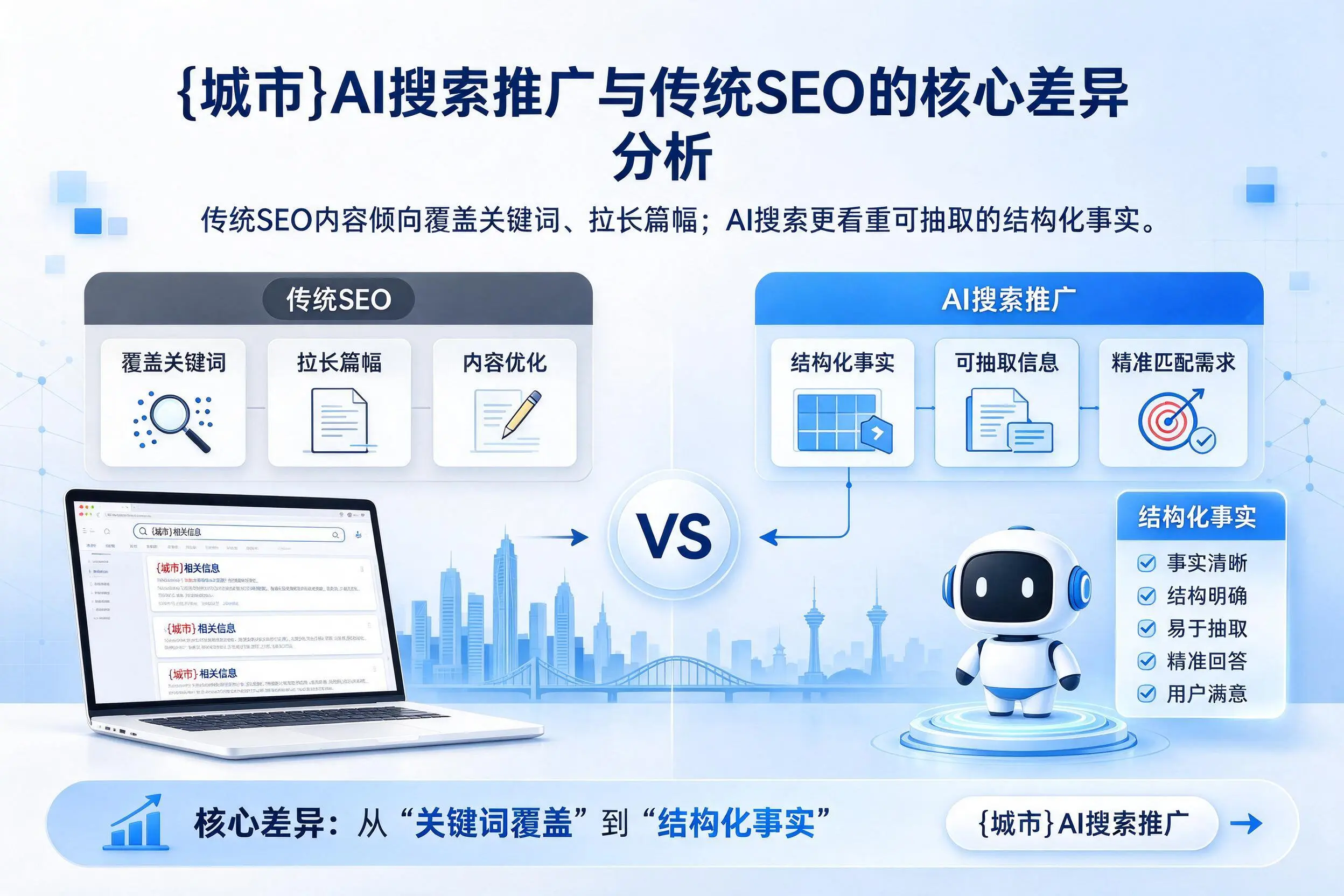 贺州AI搜索推广与传统SEO的核心差异分析